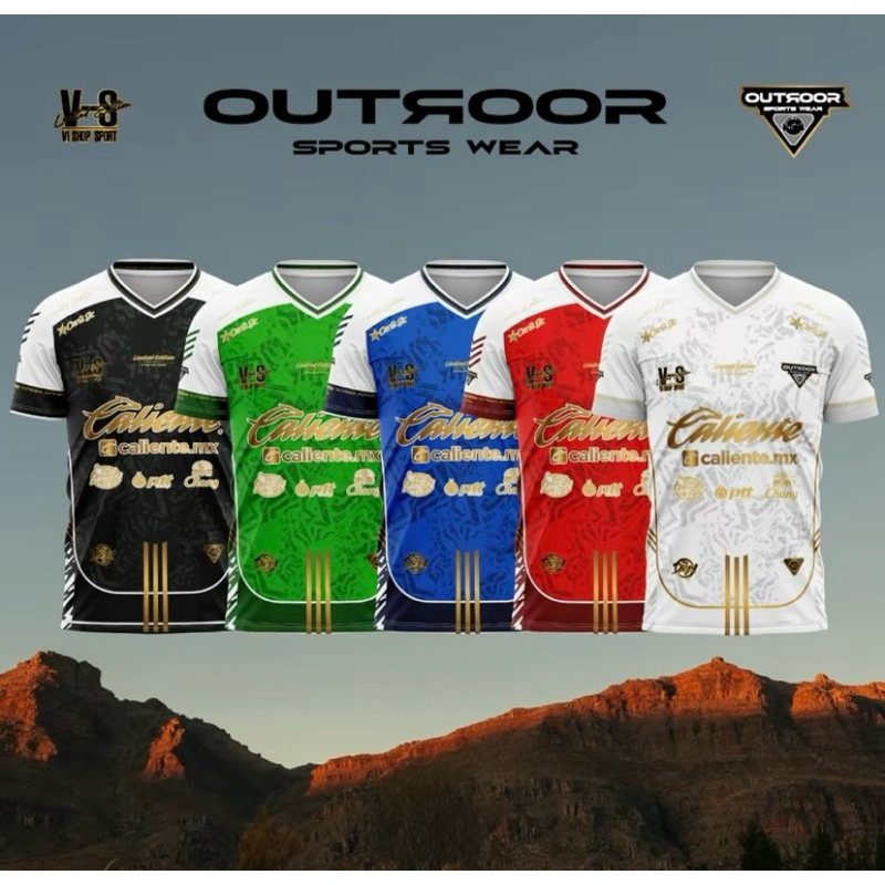เสื้อ กีฬา คอวี OUTDOOR  S M L XL XXL พร้อมส่งค่ะ