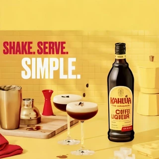 KAHLUA COFFEE (750ML,1L) เหมาะสำหรับเบเกอรี่และเครื่องดื่ม