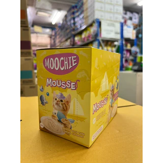 อาหารเปียกแมวมูชี่ Moochie อาหารเปียกแมว ขนาด 70 กรัม(1โหล/12ซอง)