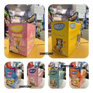 อาหารเปียกแมวมูชี่ Moochie อาหารเปียกแมว ขนาด 70 กรัม(1โหล/12ซอง)