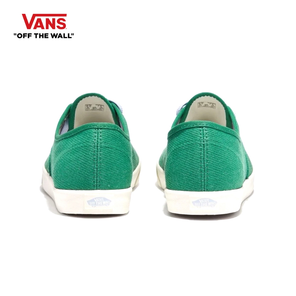 VANS AUTHENTIC LOWPRO - DENIM VERDANT GREEN รองเท้า รองเท้าผ้าใบ ผู้ชาย ผู้หญิง