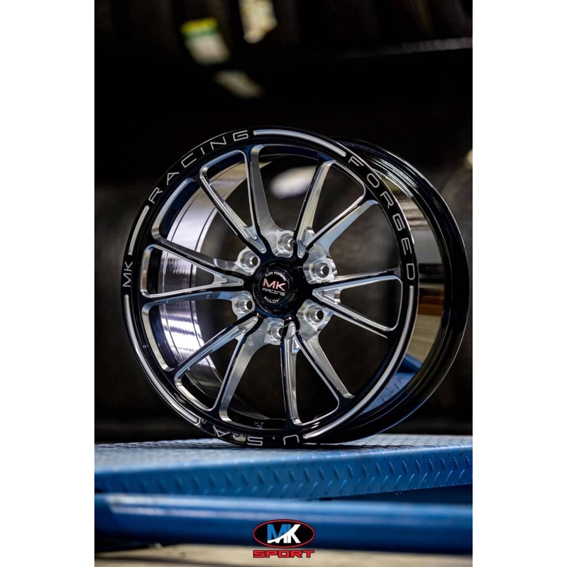 ราคา1วง MK 18 ล้อแม็กขอบ 18 ล้อแท้MK 6รู139 กว้าง 8.5 ออฟ 30
