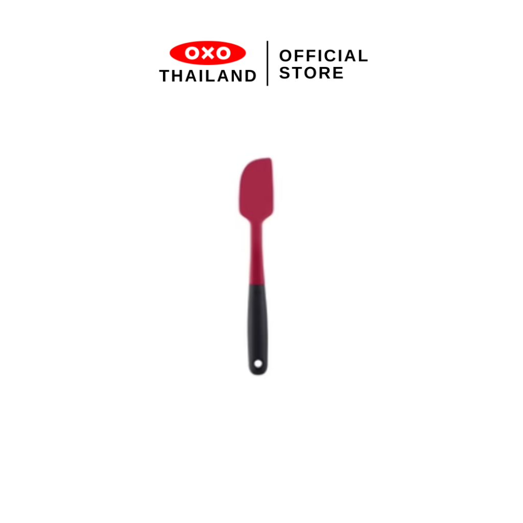 OXO ไม้พายซิลิโคน ขนาดเล็ก สีชมพู l Silicone Spatula Small Raspberry ของแท้ 100%