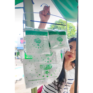 ส่งฟรี ไม้แขวนถุง 4 ชั้น สำหรับแขวนถุงพลาสติก ร้านสะดวกซื้อ มินิมาร์ท แข็งแรง ราคาประหยัด ใช้งานง่าย