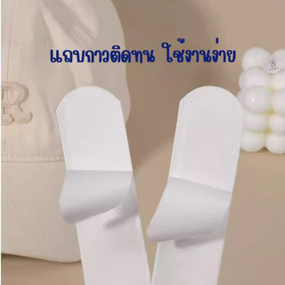 แผ่นซับเหงื่อปกคอเสื้อ ซับเหงื่อหมวก กันเปื้อน คราบเหลือง กาวแบบใส ติดทน (10ชิ้น/แพ็ค) meeshop