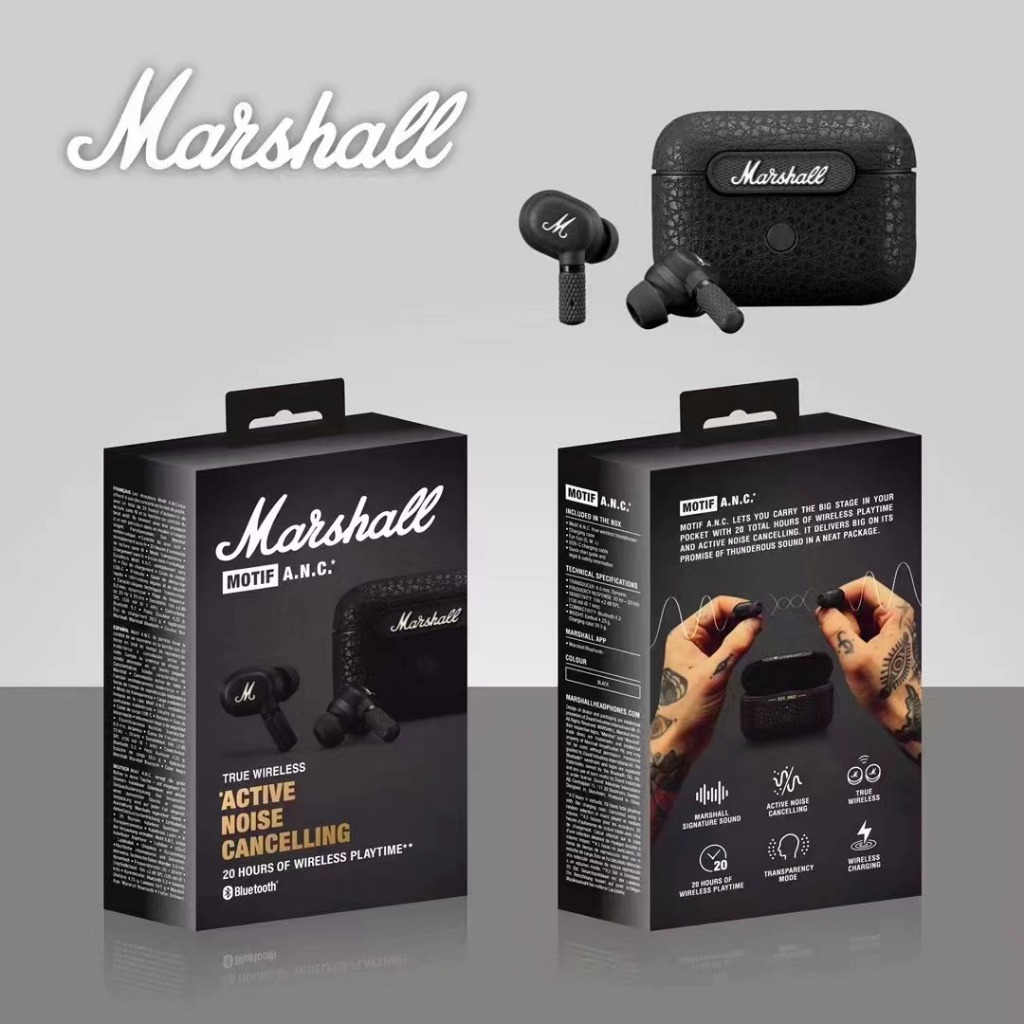 หูฟังบลูทูธ Bluetooth Earbuds หูฟังตัดเสียงรบกวน, หูฟังบลูทูธไร้สาย ANC