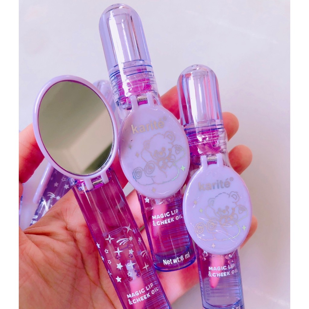 Karite  ลิปกลอสเปลี่ยนสีฉ่ำวาว ให้ความชุ่มชื่น บำรุงฝีปาก 68973-47