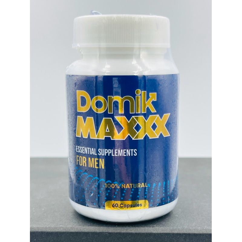 Domik maxxx โดมิกแม็ก อาหารเสริมท่านชาย (1กระปุกบรรจุ60แคปซูล)