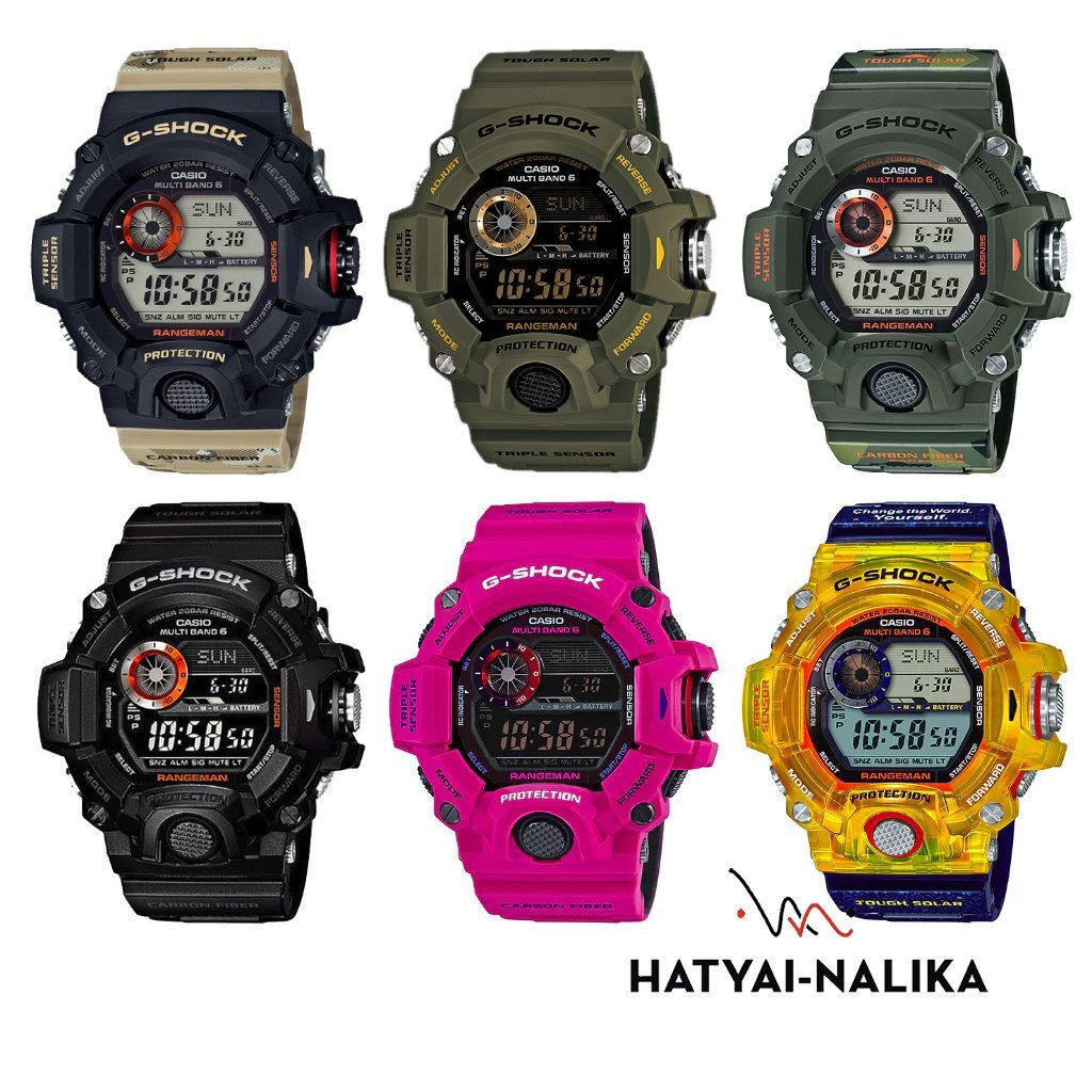 🔥ของแท้🔥 G-SHOCK RANGEMAN หายาก GW-9400-3,GW-9400BJ-1,GW-9400CMJ-3,GW-9400SRJ-4,GW-9400DCJ-1GW-9403K