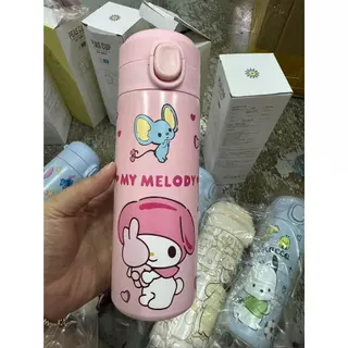 ขวดน้ำสแตนเลส กระบอกน้ำเก็บความร้อน เก็บความเย็น 420ML ลายการ์ตูนน่ารักๆ 420