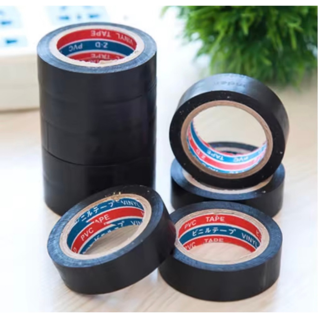 AntAir เทป PVC เทปพันสายไฟ (10 ม้วน) ใช้พันจุดต่อฉนวนไฟฟ้าทุกชนิด ปลอดสารตะกั่ว