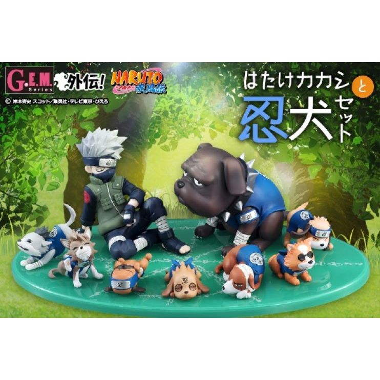 [พร้อมส่ง/มือ 1] G.E.M. Series Gaiden! Kakashi & Ninken (Ninja Dog) 4535123822902