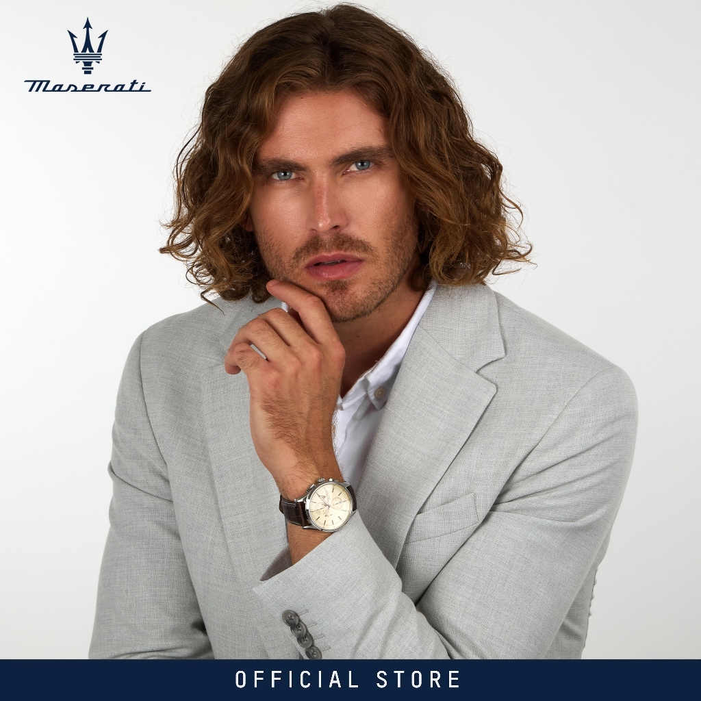 【2 Years Warranty】 Maserati Sorpasso 42mm Men's Quartz Watch Luminous Dial Hands R8871624010