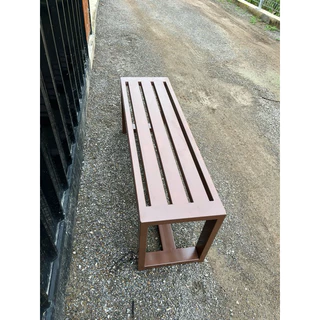 (เหล็กขนาด 3"x1.5") ม้านั่งกลางแจ้ง เหล็กกัลวาไนซ์ เก้าอี้ ไม่เป็นสนิม ม้านั่ง ม้านั่งยาว IDEA-0002