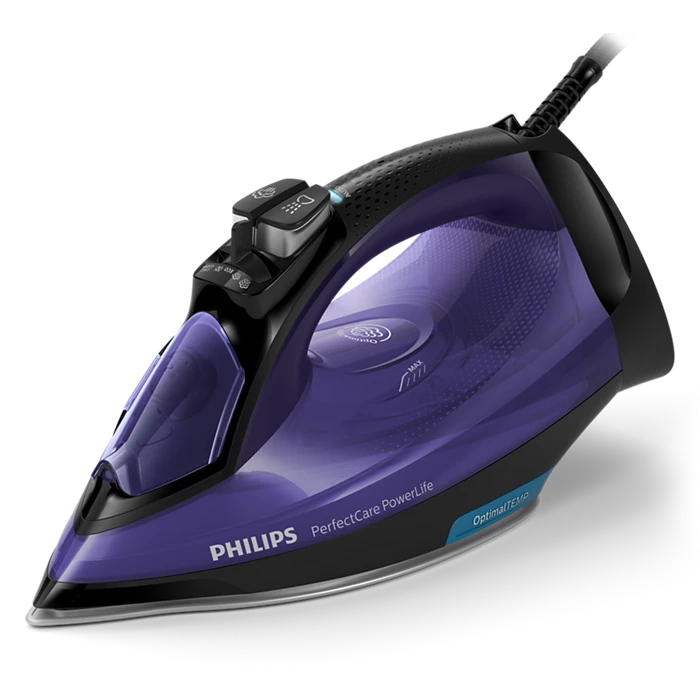 PHILIPS เตารีดไอน้ำ ปรับความร้อนอัตโนมัติ รุ่น GC3925/30 กังวลเรื่องรอยไหม้หรือรอยขึ้นเงา 2500W
