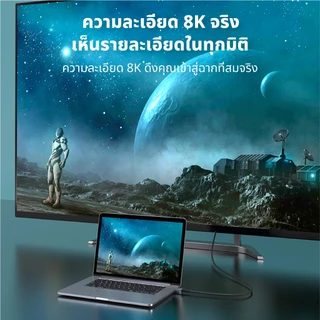 Idigital สาย HDMI 2.1 8K Cable, 8K/60Hz, 4K/144Hz, 2K/240Hz, 0.5m-10m, eARC, สำหรับ PC PS5 ทีวี Switch ส่งจากกรุงเทพ