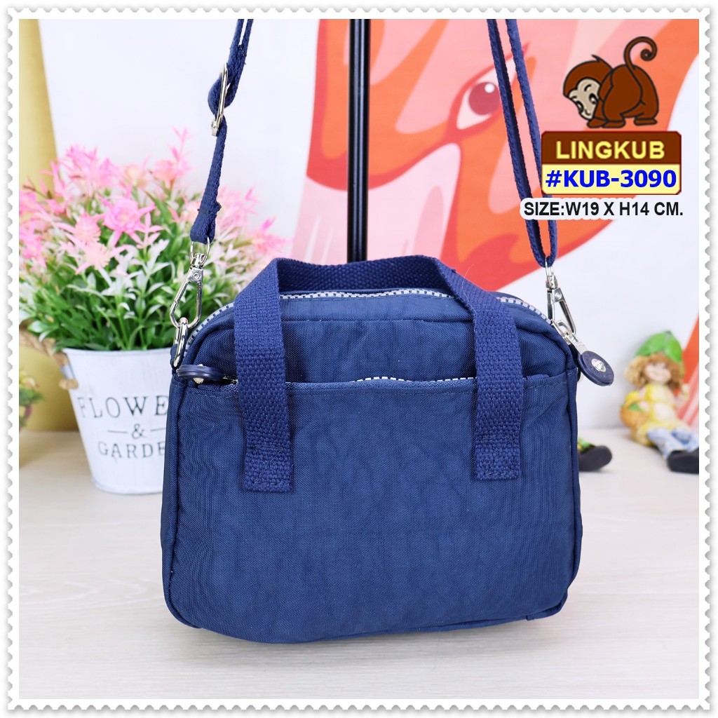 กระเป๋าใบเล็กถือได้ มีสายสะพาย รุ่น KUB-3090 ยี่ห้อ LING KUB #มีปลายทาง #กระเป๋าถือ #กระเป๋าสะพาย