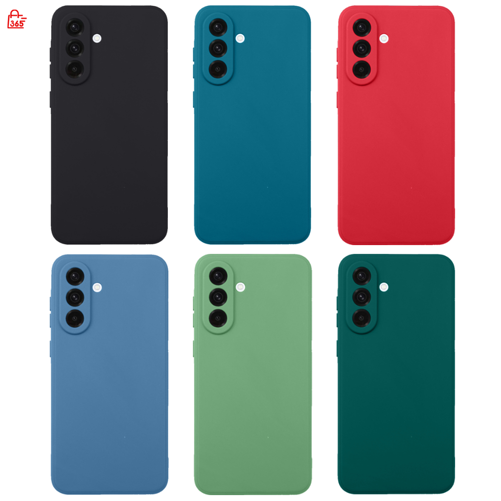เคส สำหรับ Samsung Galaxy A36 5G A56 5G เคสซิลิโคนนิ่ม สีพื้น กันกล้อง TPU บาง