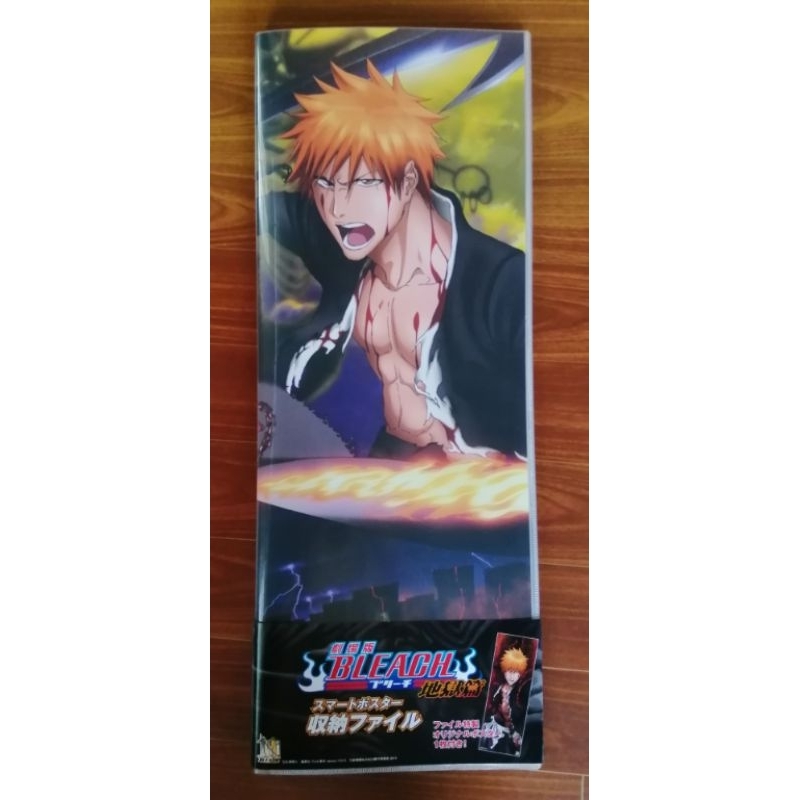 Bleach บลีช​ เทพมรณะ​ แฟ้มเก็บโปสเตอร์​ ของสะสมจากอนิเมชั่น​ ของแท้