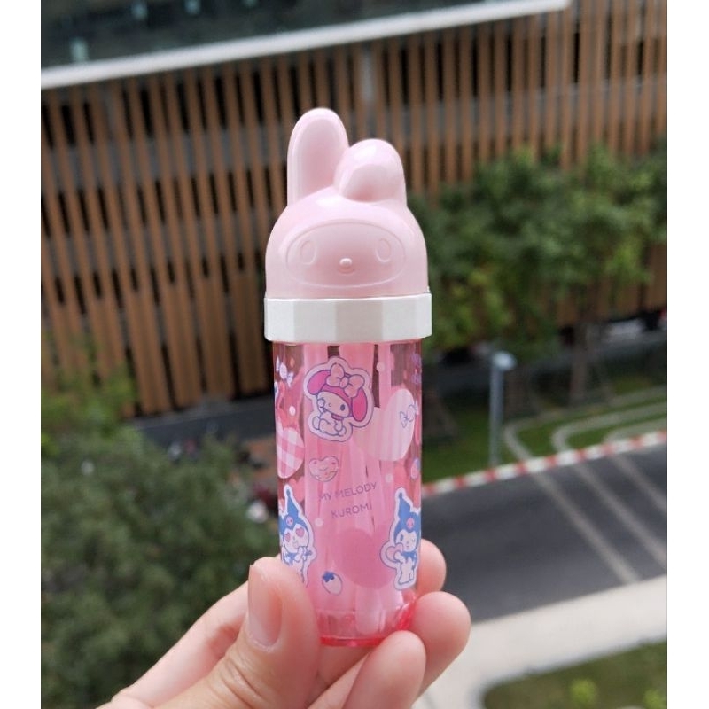 Cotton swab case กล่องใส่คัตตอนบัต แบบพกพา สะดวกในการเดินทาง ลายซานริโอ้ Sanrio Japan มายเมโลดี้ ของแท้นำเข้าจากญี่ปุ่น
