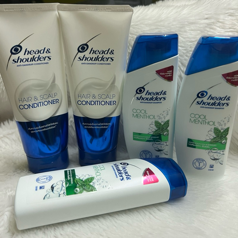 1 ขวด แชมพู ยาสระผม ขจัดรังแค head&shoulders shampoo anti dandrudd hair scalp 135-150ml