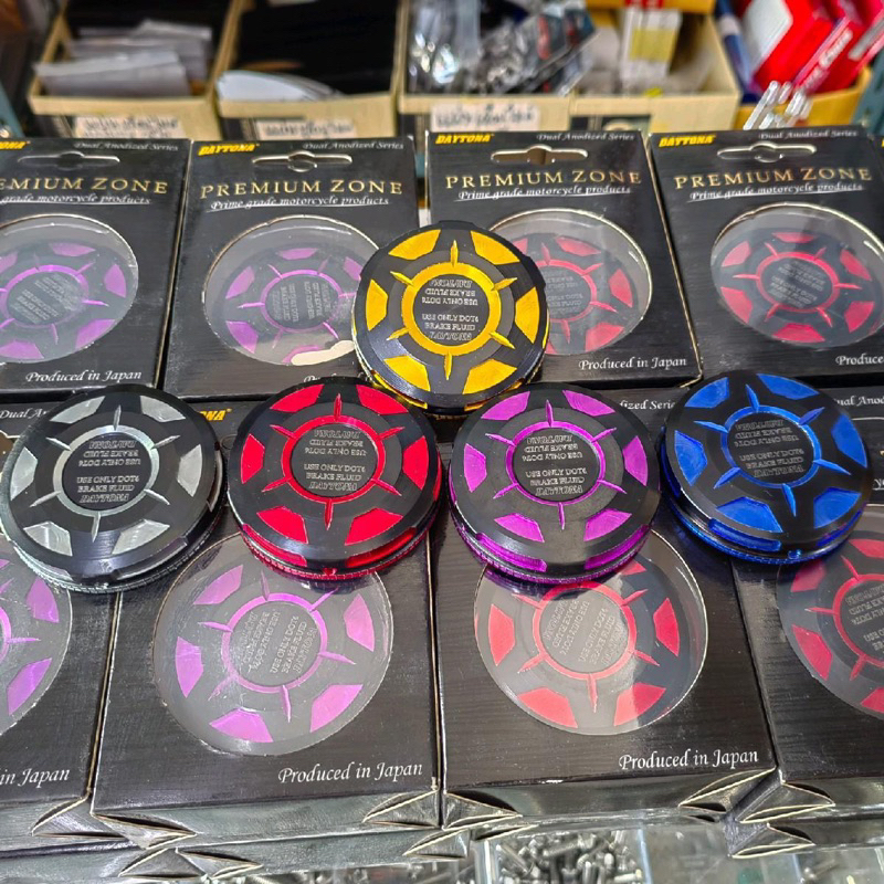DAYTONA ฝาปิดถังน้ำมัน​ ทูโทน ใส่Waveเวฟ/Draemดรีม ทุกรุ่น