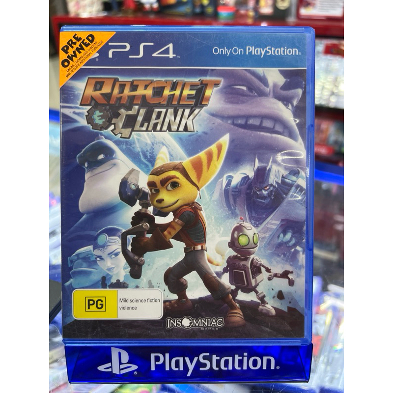 PS4: (แผ่นมือสอง สภาพ 95% Second Hand) Ratchet Clank เกมสชูโรงของ Sony