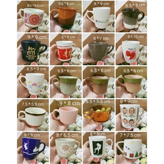 แก้วมัค แก้วกาแฟ จากญี่ปุ่น เนื้อเซรามิค แก้วน้ำ stock 33