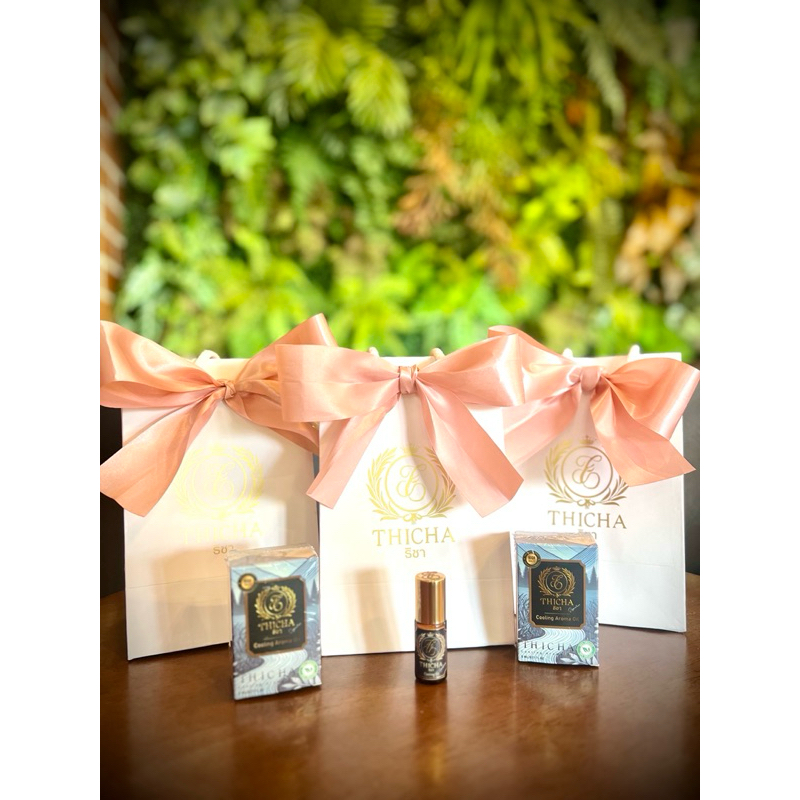 Thicha cooling aroma oil ธิชา น้ำมันหอมระเหยสมุนไพร