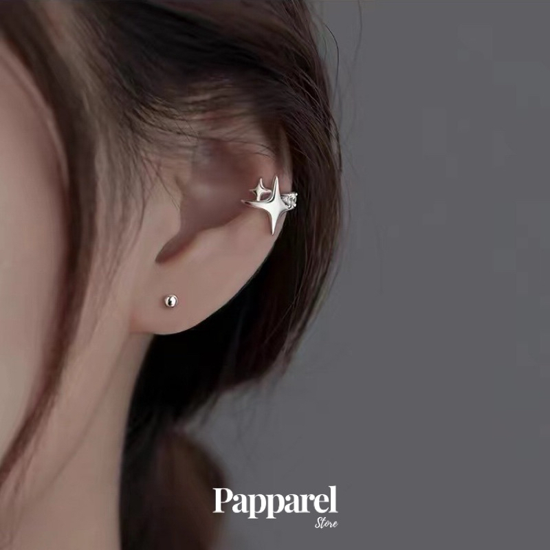 Rockstar ear cuff ต่างหูหนีบสุดเก๋