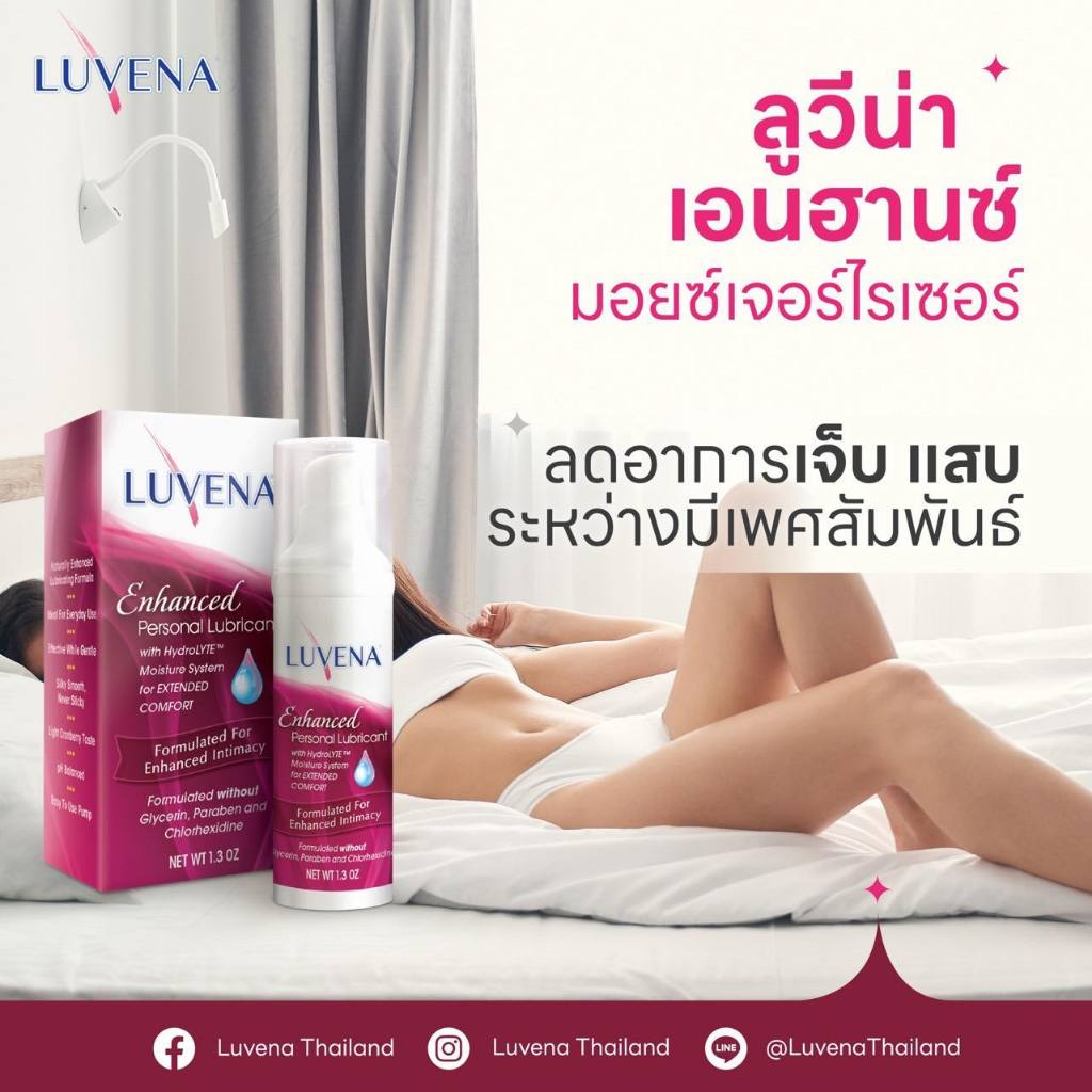 เจลหล่อลื่น LUVENA Enhanced ให้ความรู้สึกเสมือนของจริง นำเข้าจากอเมริกา🇺🇸