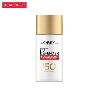 L'ORÉAL PARIS UV Defender Invisible Fluid SPF50+ PA++++ Long UVA ครีมกันแดด 50ml
