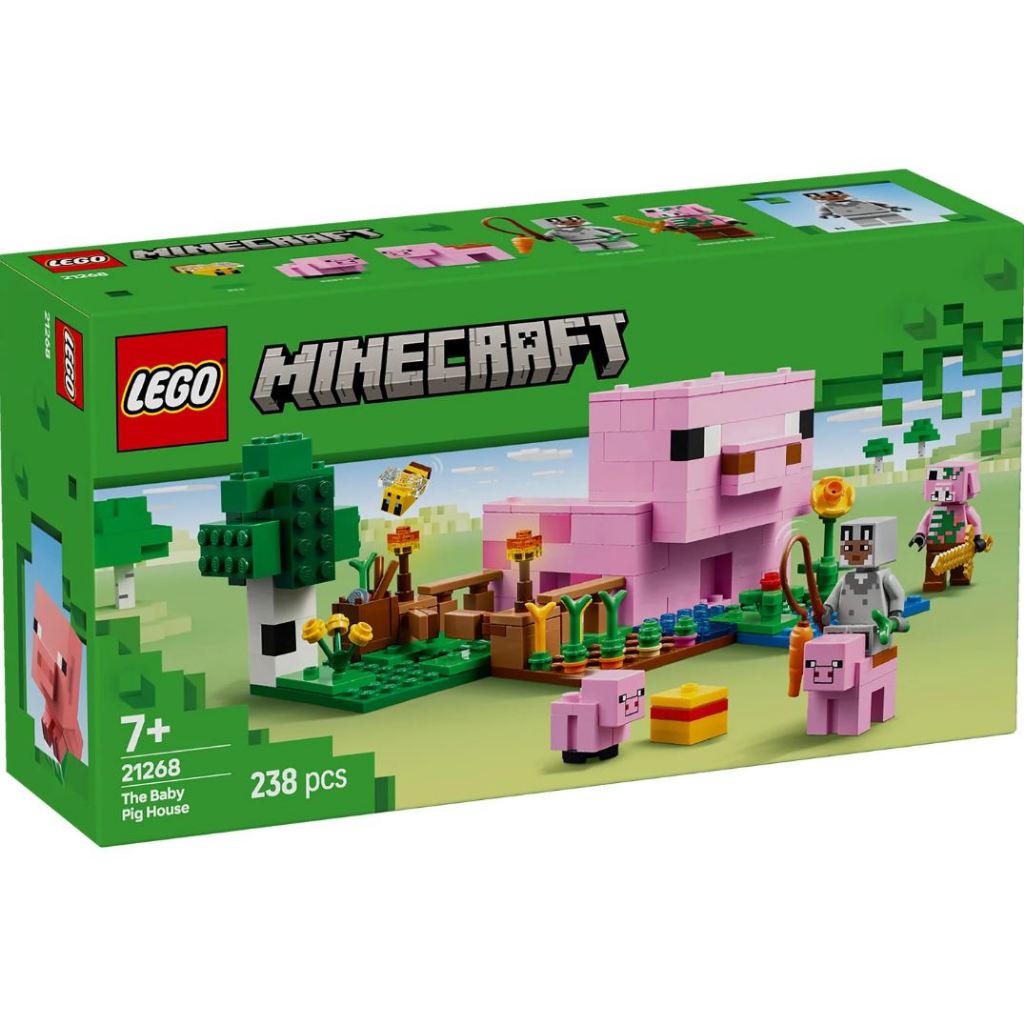 LEGO® Minecraft® The Baby Pig House 21268