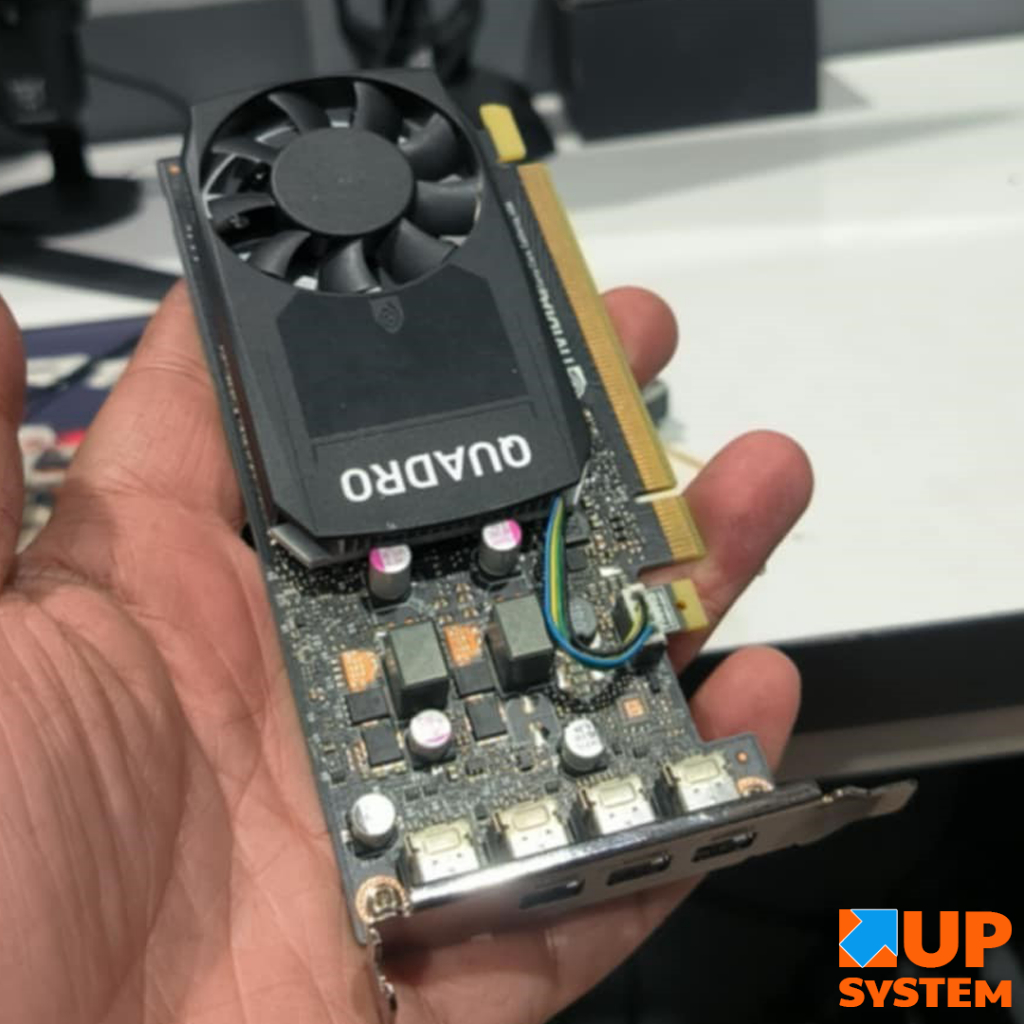 NVIDIA QUADRO P400 /Low-Profile /MEMORY 2GB /GDDR5 /64-bit (การ์ดจอมือสอง)