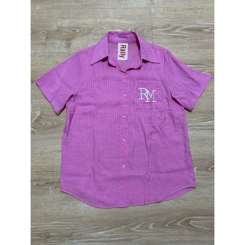 (มีโค้ดลด 30%) rally movement ivy shirt สี rose