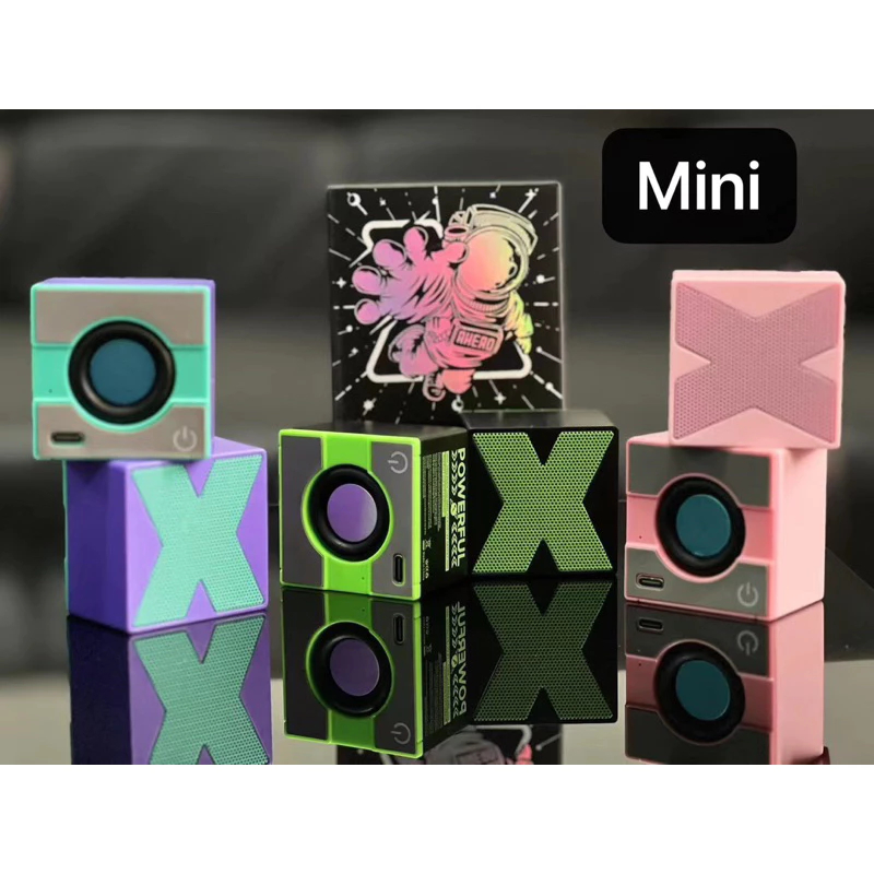 ลำโพงบลูทูธminiจิ๋ว X1 Bluetooth Speaker บลูทูธ5.0 พกพาสะดวก ราคาเบาๆ พร้อมส่ง