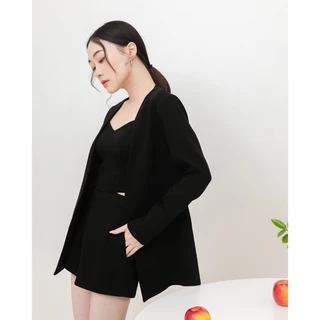 CONT | Penny Blazer เสื้อสูท เบลเซอร์ มีกระเป๋า ด้านหน้าสามารถติดตะขอได้