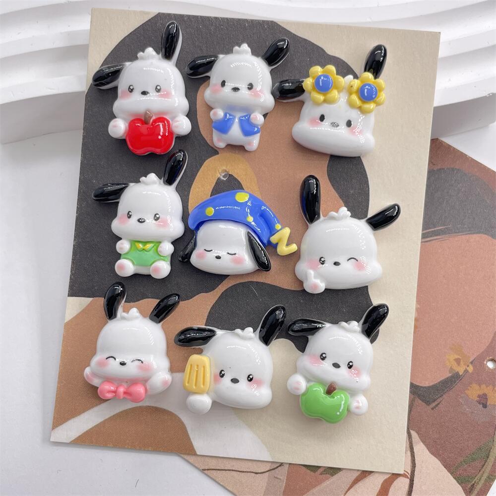 j135สุนัขการ์ตูน แพ็คละ 10 ชิ้น