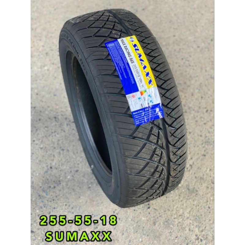ยาง255/55R18 ยี่ห้อsumaxx ยางปีใหม่2025 (ราคารวม1เส้น)แถมฟรีจุ๊บลมยางแท้ สินค้ามีพร้อมจัดส่ง