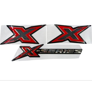 โลโก้ X-SERIES รุ่นใหม่ล่าสุด สำหรับติดรถ ISUZU 2020-2024  ต…