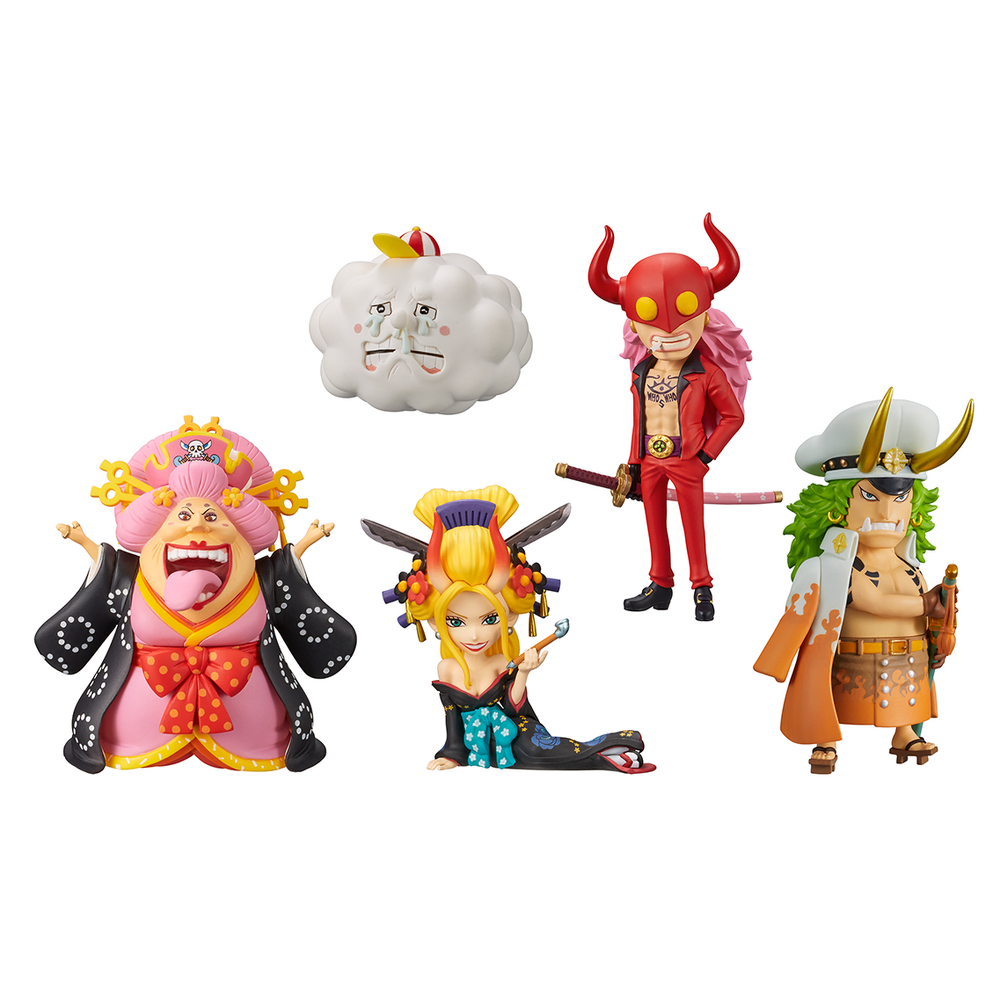 One Piece World Collectable Figure (WCF) Wanokuni Onigashima 1 Charlotte Linlin Zeus Black Maria Who's-Who Sasaki วันพีซ