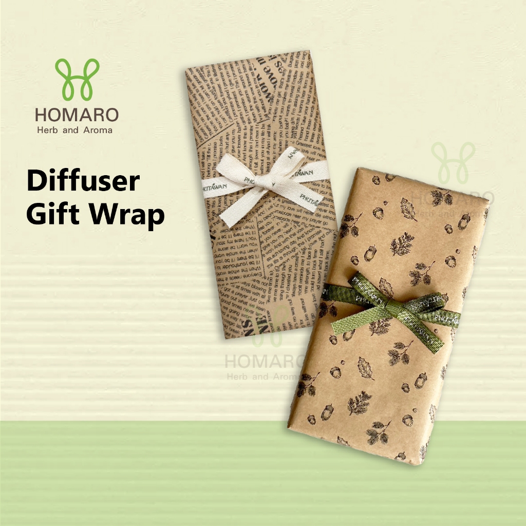 รับห่อของขวัญ ก้านไม้หอมปรับอากาศ Gift wrap Diffuser