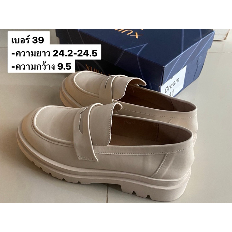 รองเท้า minxshoes สีครีม เบอร์39