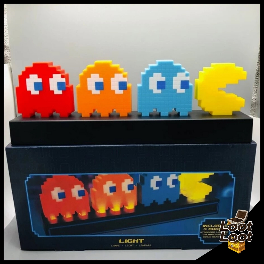 PacMan Icon Light เปลี่ยนไฟตามเสียง