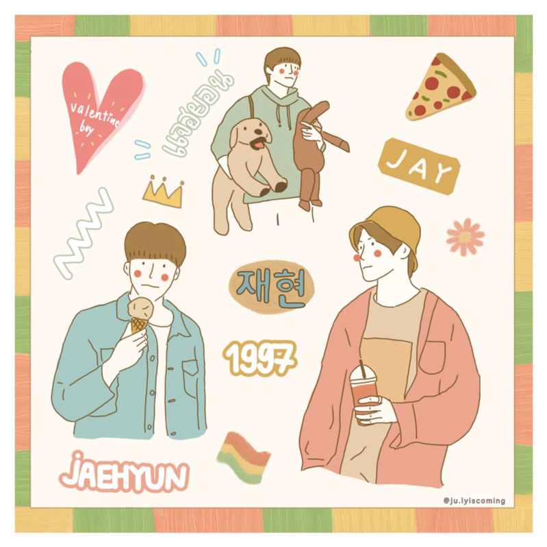 STICKER NCT127 & NCT DREAM 🌈✨ DICUT