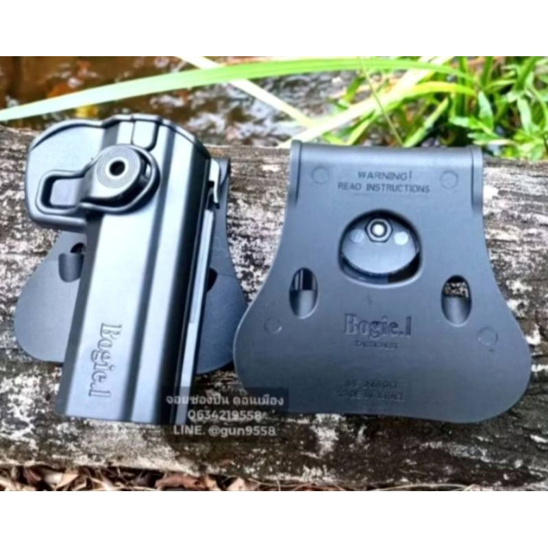 ซองพกนอกโพลิเมอร์ CZ75SP01/ CZ75B/ CZ75BD ปลดล็อคนิ้วชี้ Bogie1