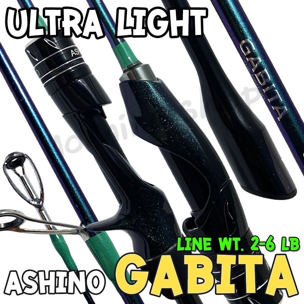 [ส่งฟรี] คันตีเหยื่อปลอม UL Ashino Gabita Line wt. 2-6 LB