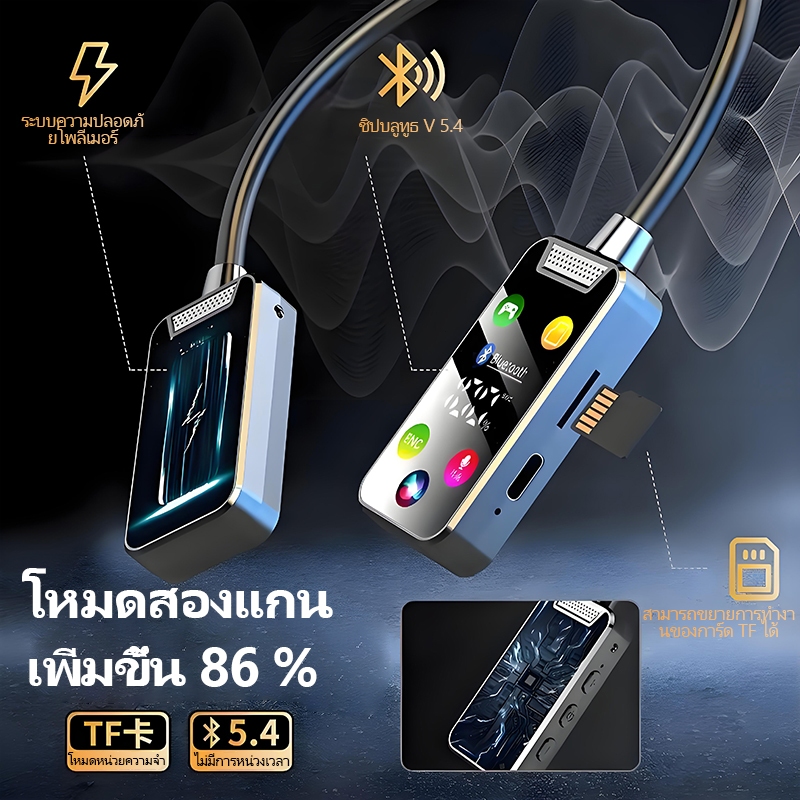 พร้อมส่ง หูฟังบลูทูธ ชุดหูฟังชนิดใส่ในหูสเตอริโอเบสแบบสเตอริโอ HIFI พร้อมไมโครโฟน ชุดหูฟังแบบสปอร์ต