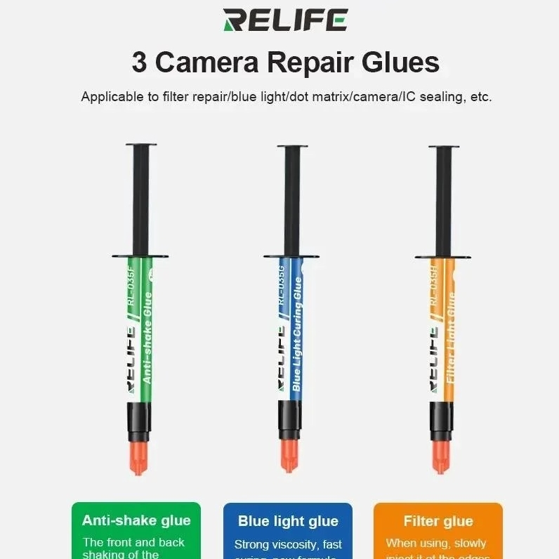 Relife RL-035 F/ G /H กาวสําหรับซ่อมกล้องเลนส์กล้อง