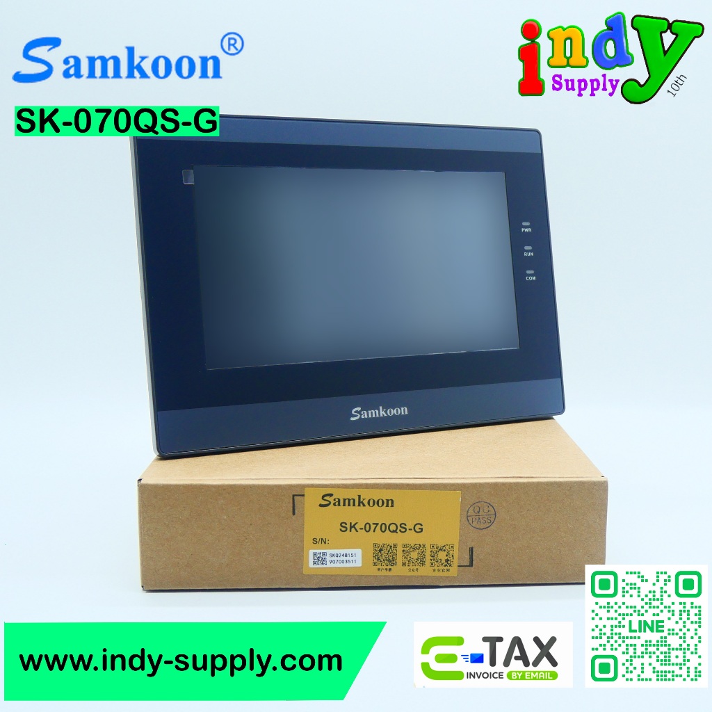 SK-070QS-G HMI 7" (Ethernet) SAMKOON